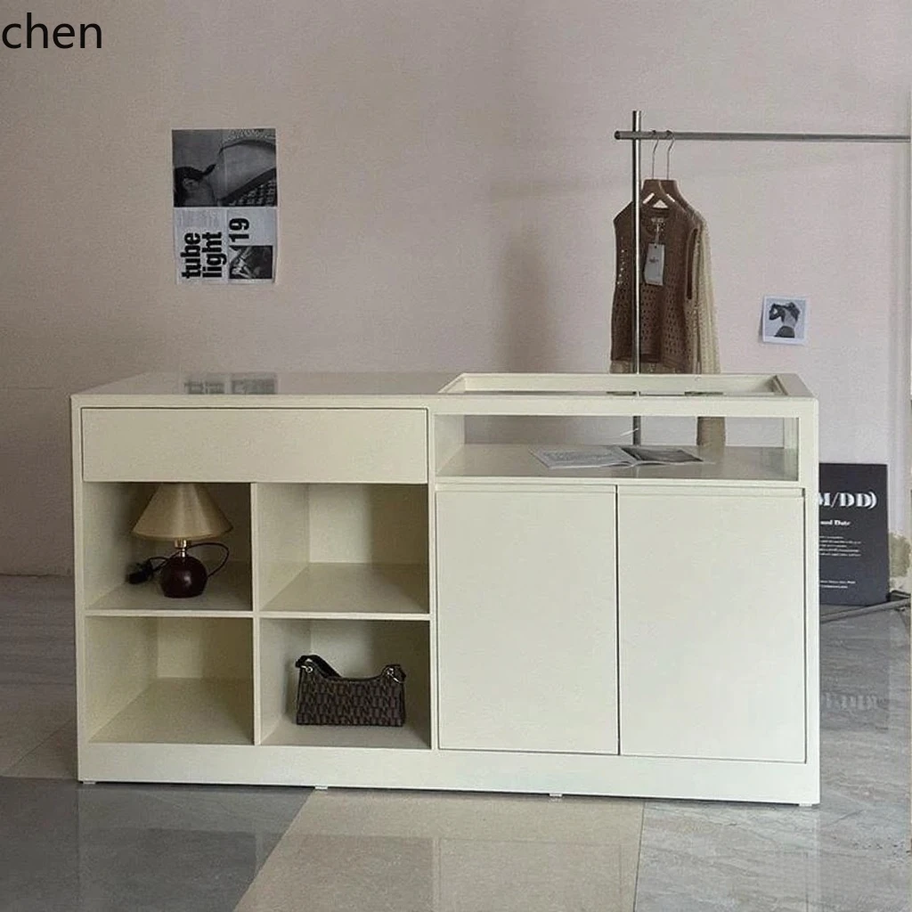 Desk Setup Office - HYS Clothing Store Island Table Shop