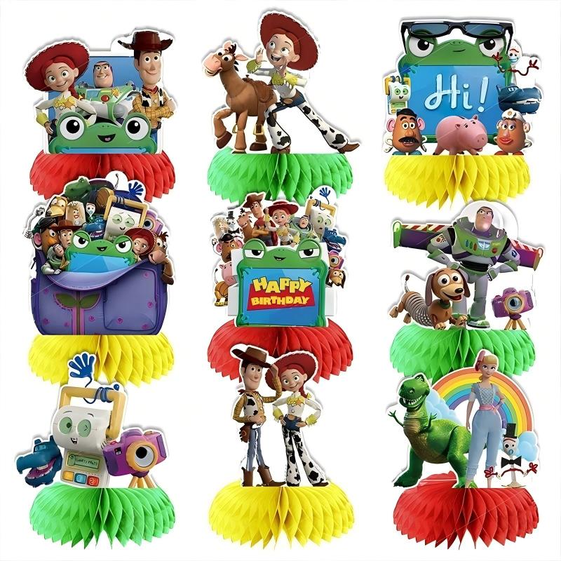 Desk Setup Desk - Toy Story 5 Honeycomb Centerpieces Woody