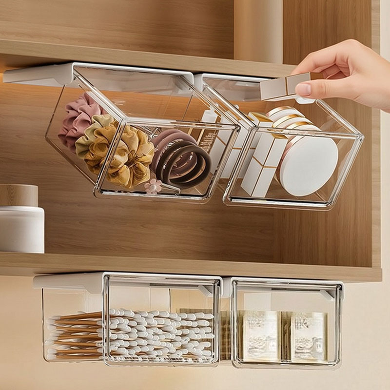 Desk Drawer Unit - Under Desk Drawer Hanging Cosmetic Storage