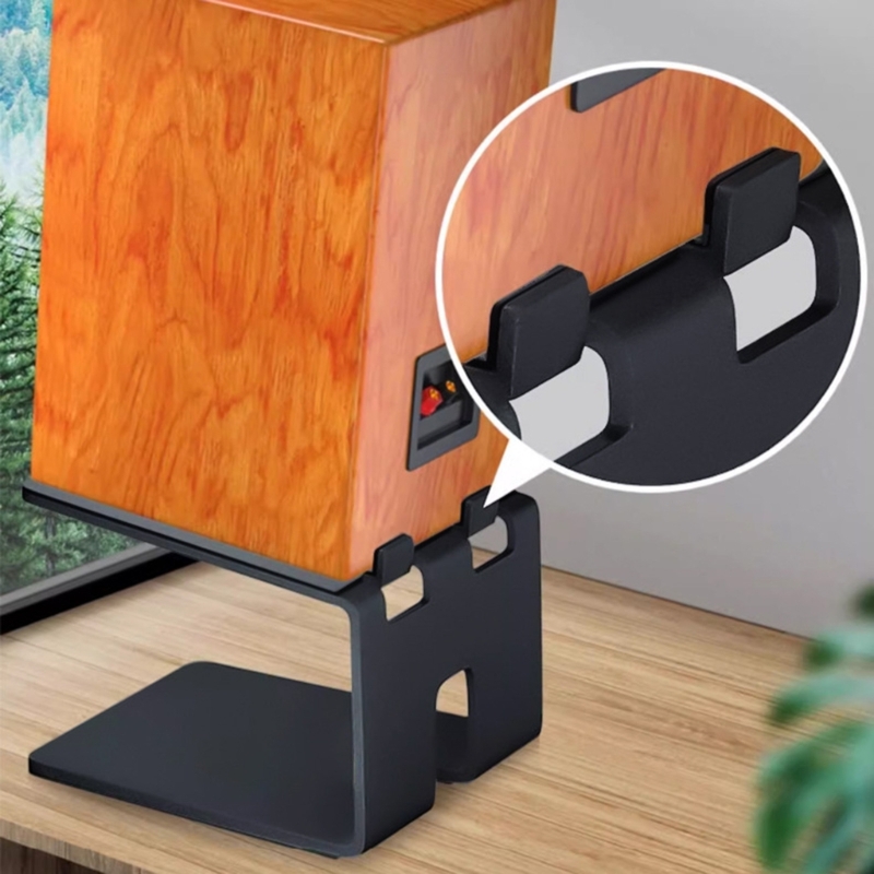 Desk Setup With Speakers - 1pcs Desktop Speaker Stands for Bookshelf