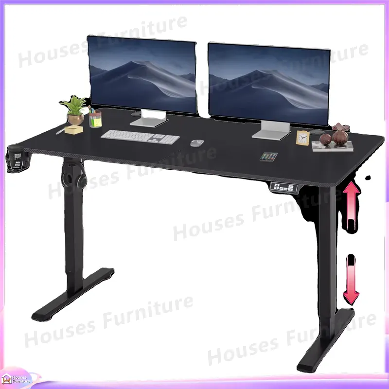 Desk Setup Height - Large Gaming Computer Desk with RGB
