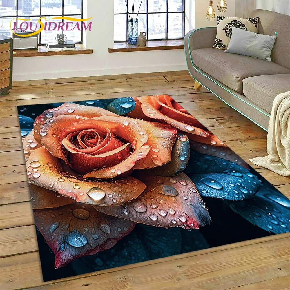 Rose Flowers Nordic Love Roman - Desk Setup Girly ulasan dan harga