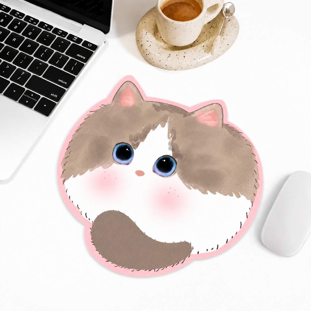 Kawaii Cat Mouse Pad Cute Anim - Desk Setup Desk ulasan dan harga