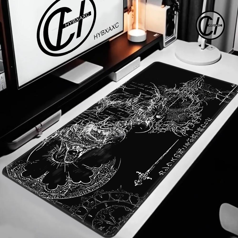 Black White Cybersigilism Desk - Desk Setup Mat ulasan dan harga