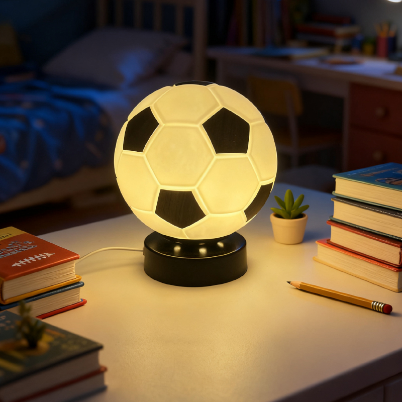 Football LED High-End Creative - Desk Setup Desk ulasan dan harga