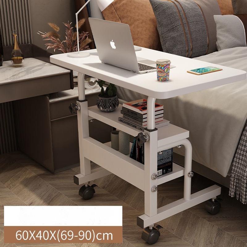 Movable small table, bedside t - Desk Setup Wood ulasan dan harga