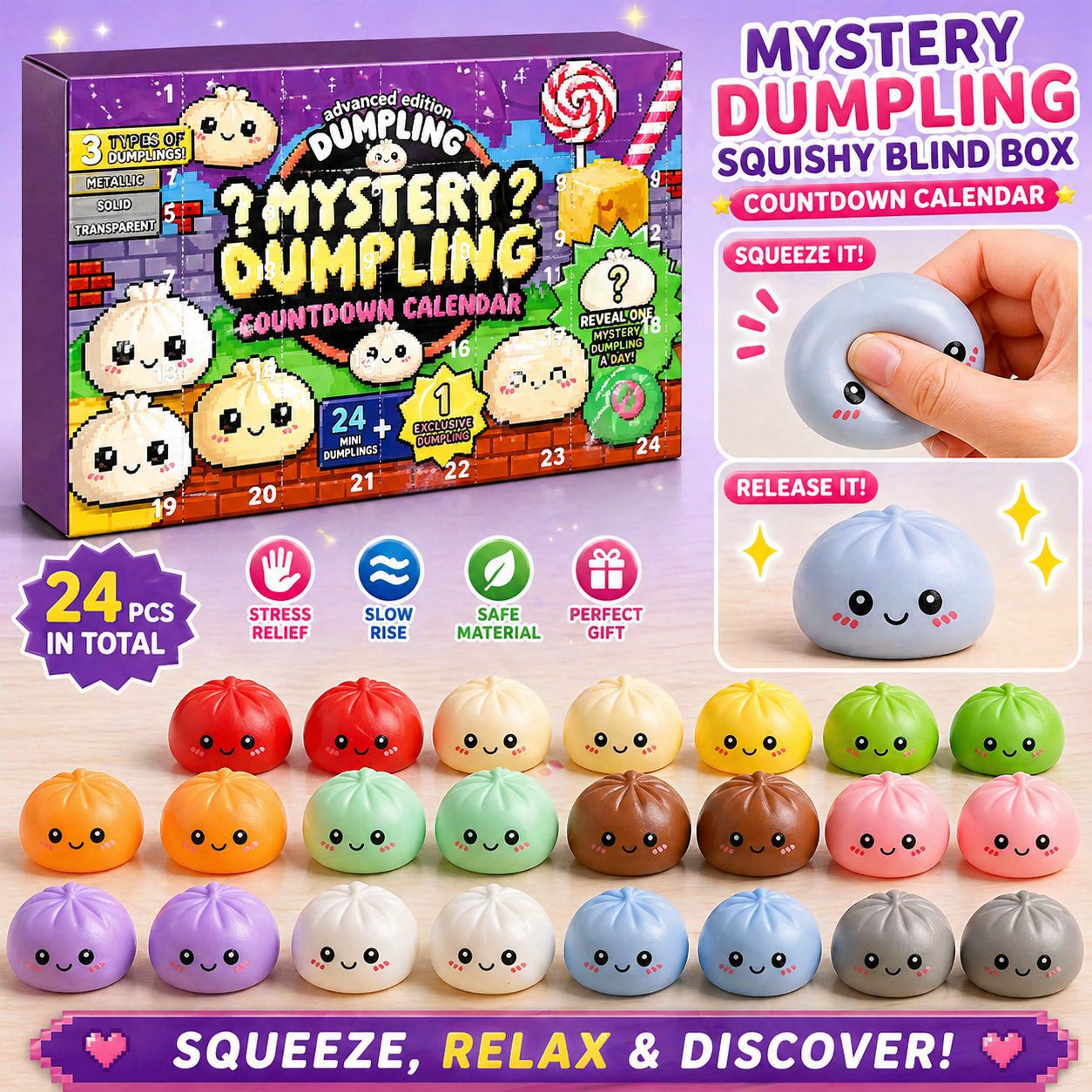 Surprise Dumpling Blind Box Co - Desk Setup Desk ulasan dan harga