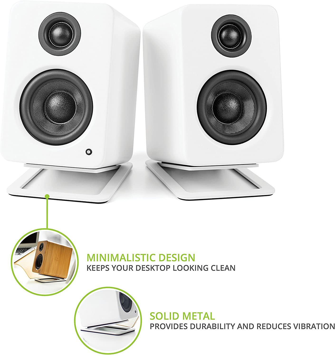 2pcs Desktop Speaker Stands fo - Desk Setup With Speakers ulasan dan harga