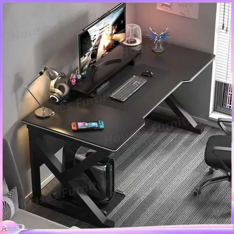 Cafe Metal Gaming Desk Black M - Desk Setup Office ulasan dan harga