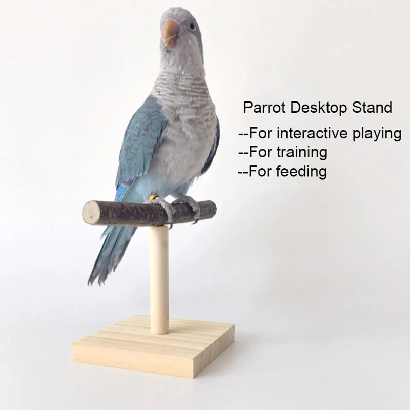 Natural Desktop Stand Pet Parr - Desk Setup Wood ulasan dan harga