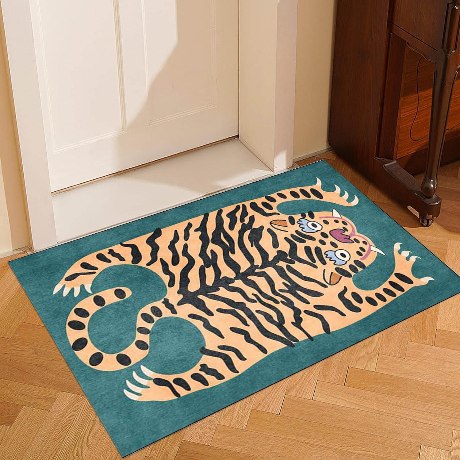 VIKAMA Cartoon Cute Tiger Carp - Desk Setup Girly ulasan dan harga