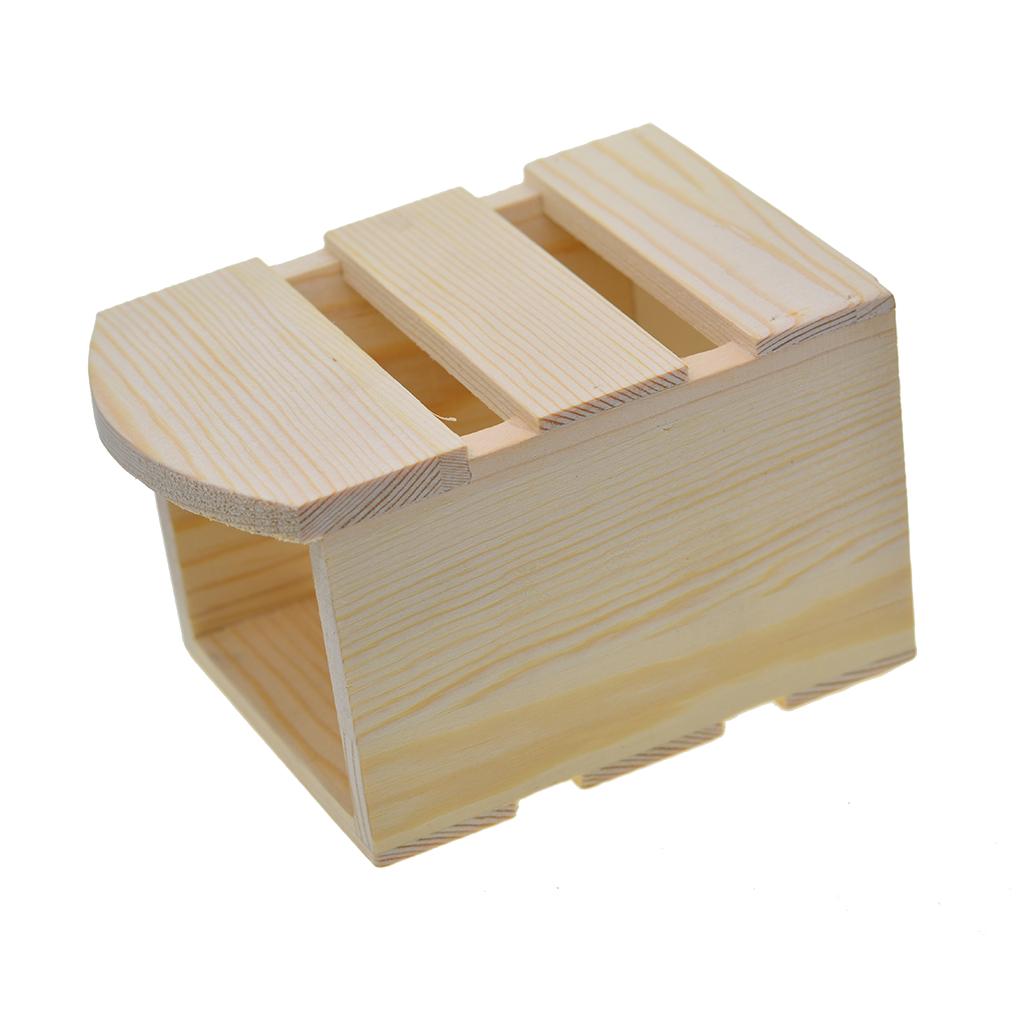 Natural Wood Pen Holder Plain  - Desk Setup Natural ulasan dan harga