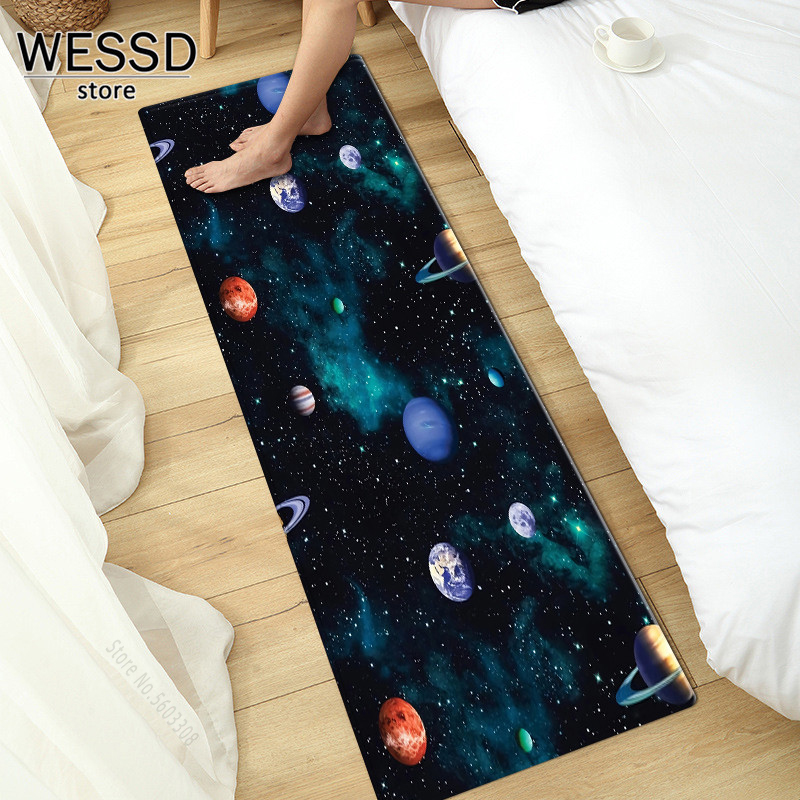 Kids Rug With 3D Planet Bed Do - Desk Setup Girly ulasan dan harga