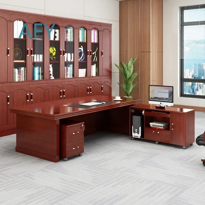 Premium Modern Office Desk Wor - Desk Setup Height ulasan dan harga