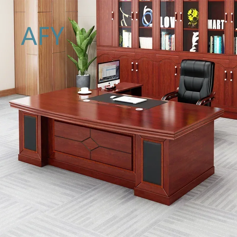 Premium Modern Office Desk Wor - Desk Setup Height ulasan dan harga