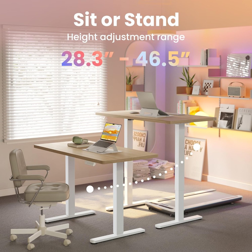 Small Electric Standing Desk A - Desk Setup Height ulasan dan harga