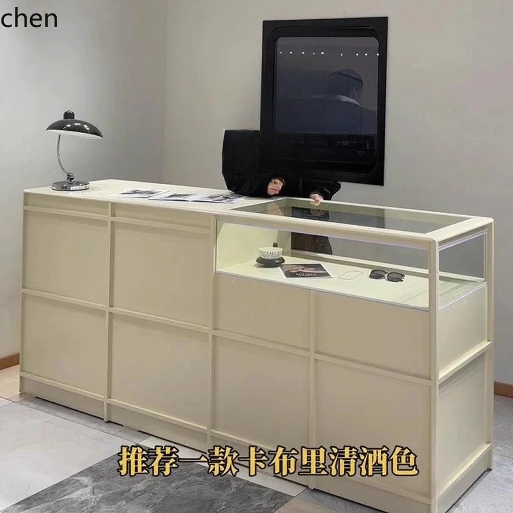 HYS Clothing Store Island Tabl - Desk Setup Office ulasan dan harga