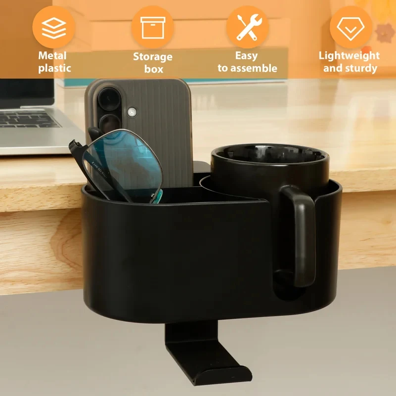 4 in 1 Desk Cup Holder Headpho - Desk Setup Desk ulasan dan harga