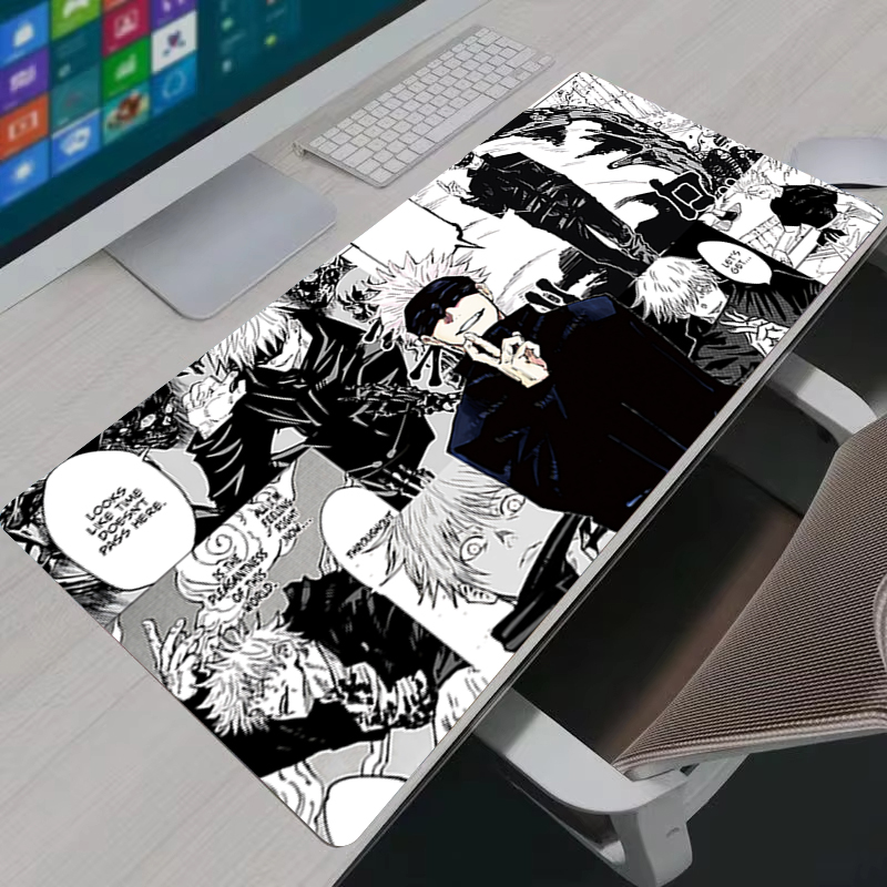 Mouse Pad Cool Anime Jujutsu K - Desk Setup Mat ulasan dan harga