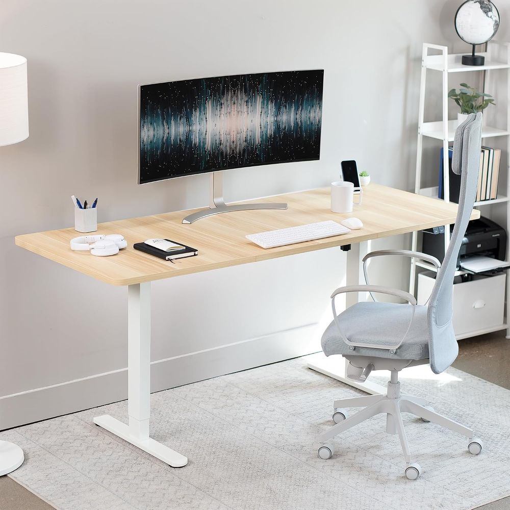 Electric 71 x 30 inch Stand Up - Desk Setup Height ulasan dan harga