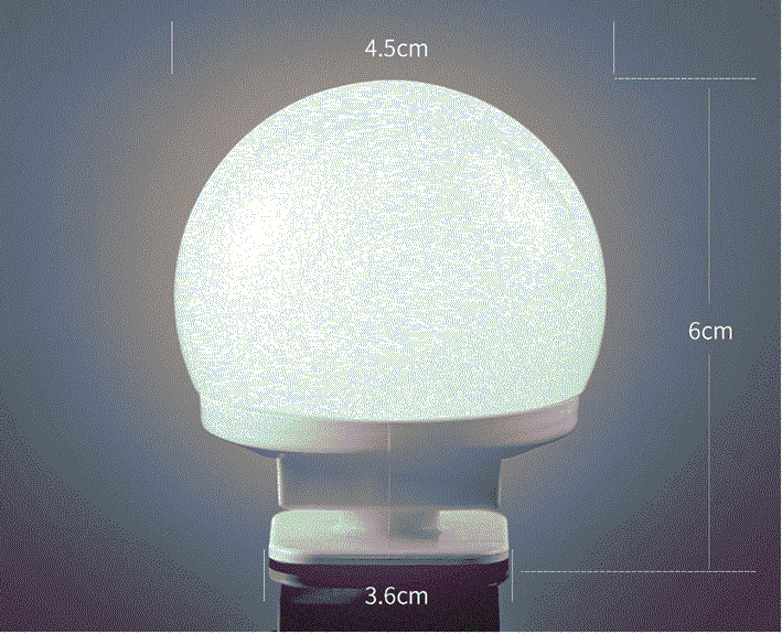LED Light Paste Mirror Makeup  - Desk Setup Lamp ulasan dan harga
