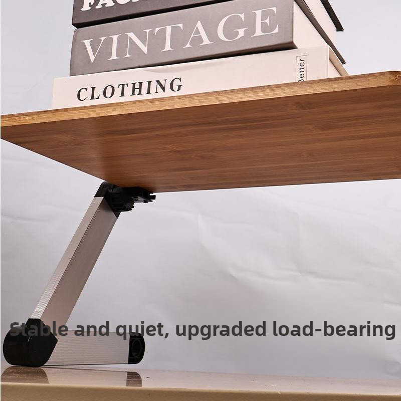 Adjustable Bamboo Bed Desk Fol - Desk Setup With Ipad ulasan dan harga