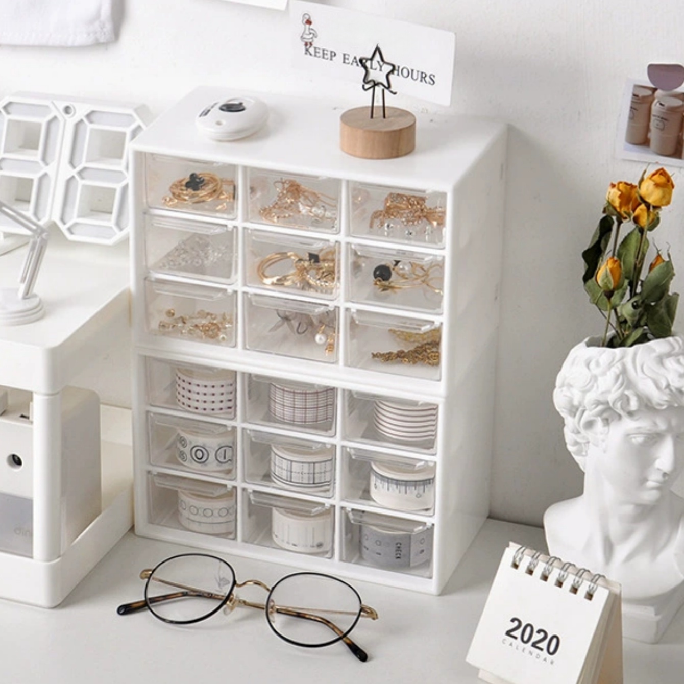 Bead Material Storage Box. The - Desk Drawer Unit ulasan dan harga