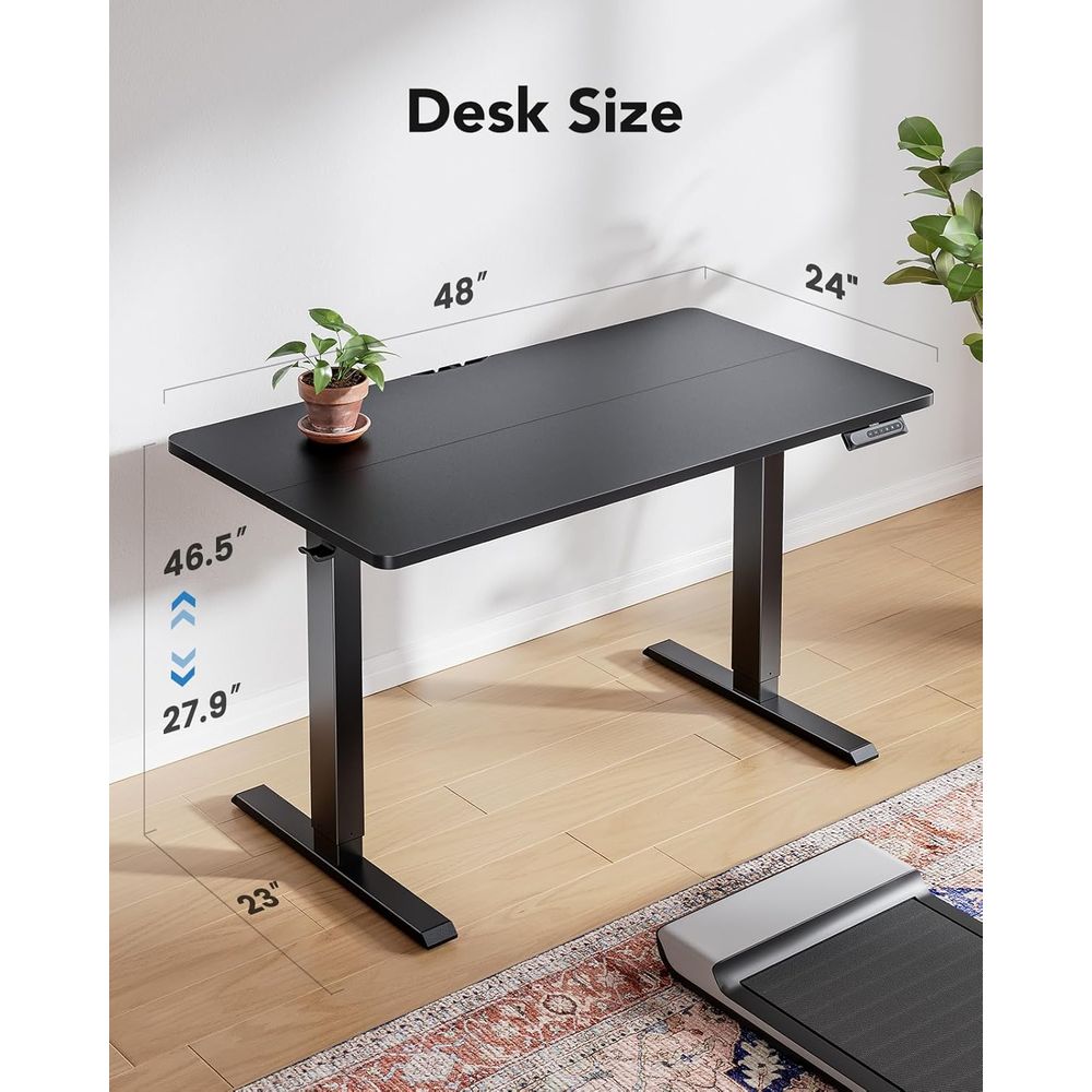 Electric Standing Desk, 47 x 2 - Desk Setup Height ulasan dan harga