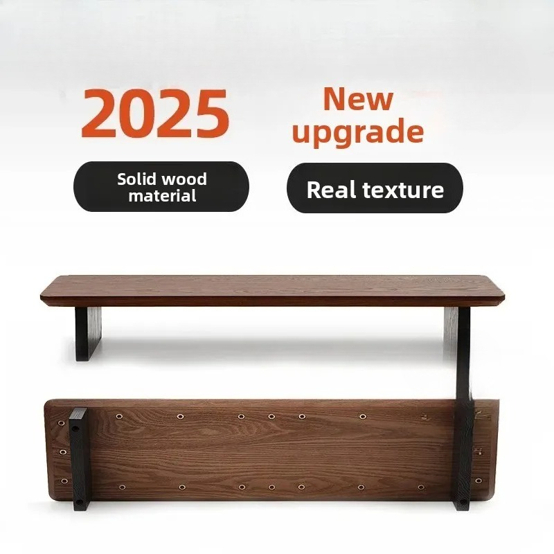 Solid Wood Monitor Riser Stand - Desk Setup Office ulasan dan harga