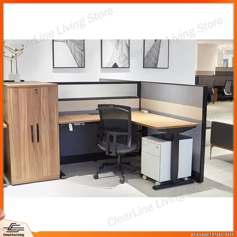 L Shaped Electric Height Adjus - Desk Setup Height ulasan dan harga