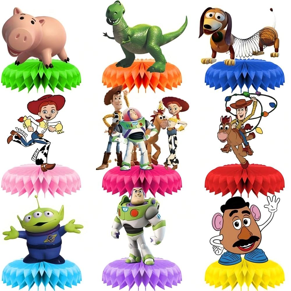 Toy Story 5 Honeycomb Centerpi - Desk Setup Desk ulasan dan harga