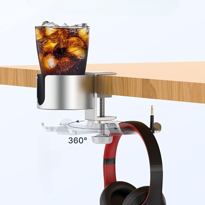 360° Rotating Desk Headphone H - Desk Setup Office ulasan dan harga