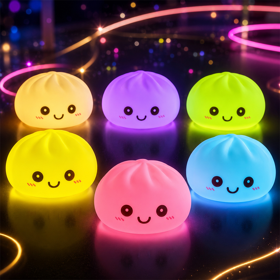 New Dumpling Night Lights Glow - Desk Setup Lamp ulasan dan harga