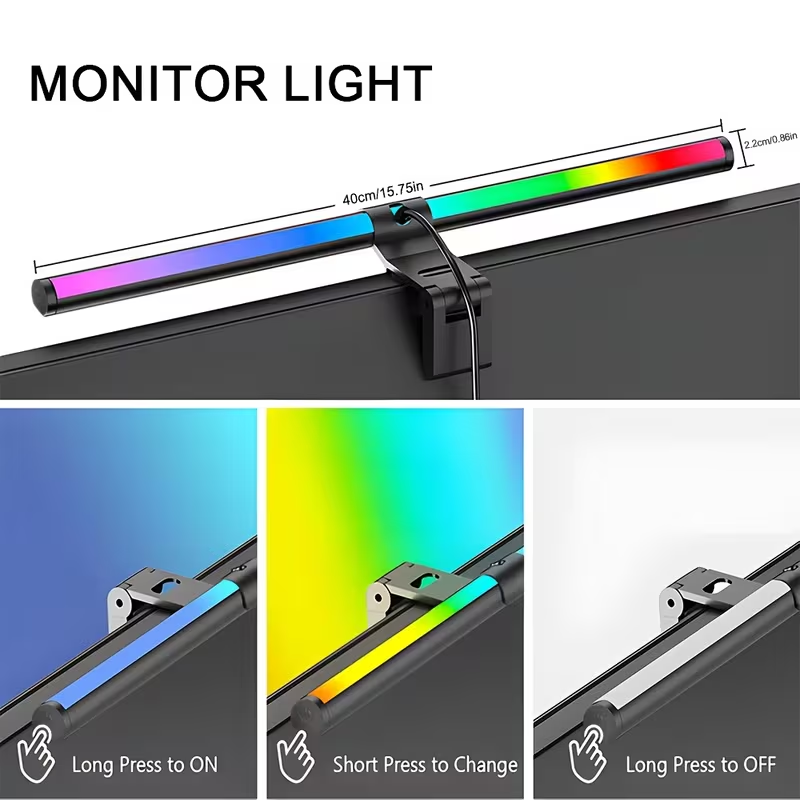 Computer Monitor Screen Light  - Desk Setup Lamp ulasan dan harga