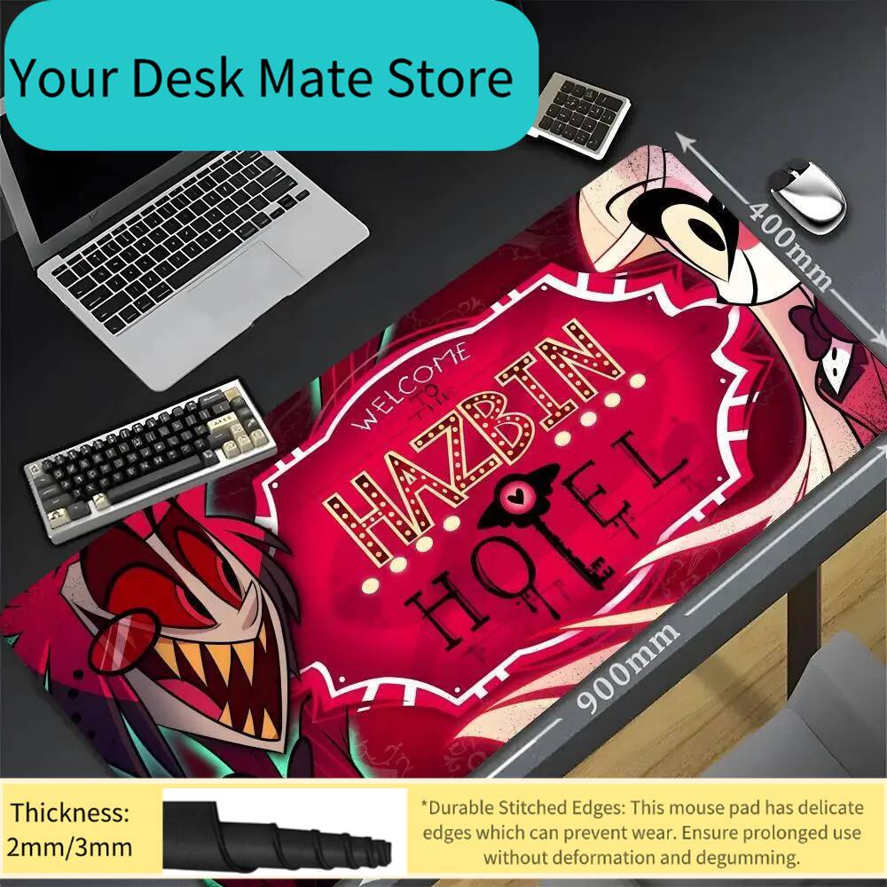 HazbinS H-Hotels AlastorS Mous - Desk Setup Mat ulasan dan harga