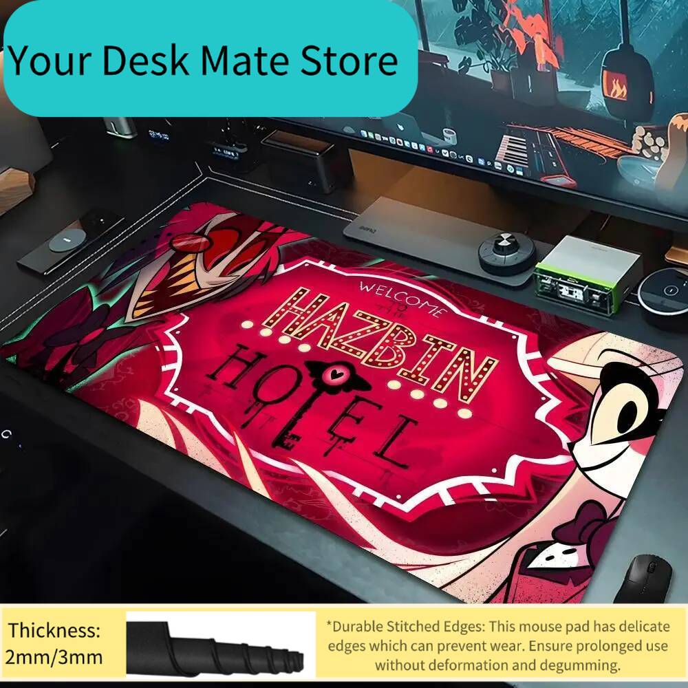 HazbinS H-Hotels AlastorS Mous - Desk Setup Mat ulasan dan harga