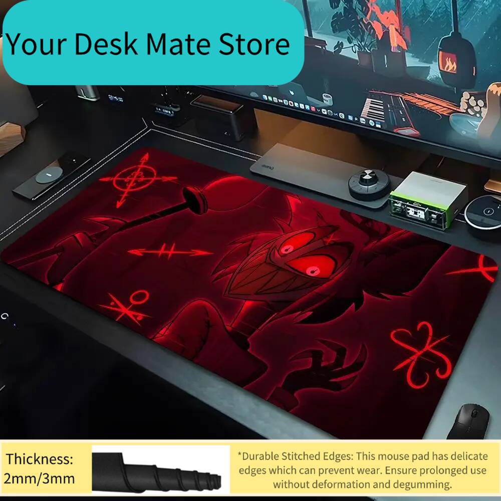 HazbinS H-Hotels AlastorS Mous - Desk Setup Mat ulasan dan harga
