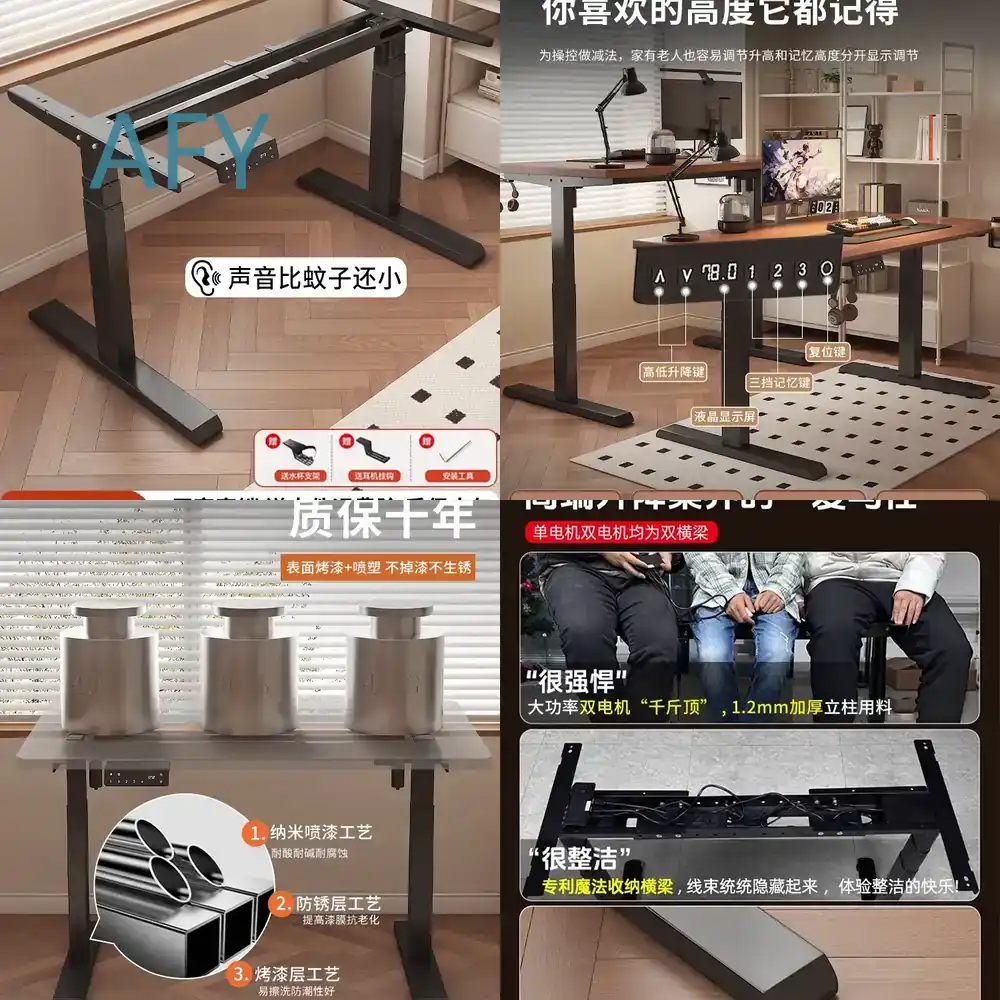 Lifting Table Legs Bracket for - Desk Setup Height ulasan dan harga
