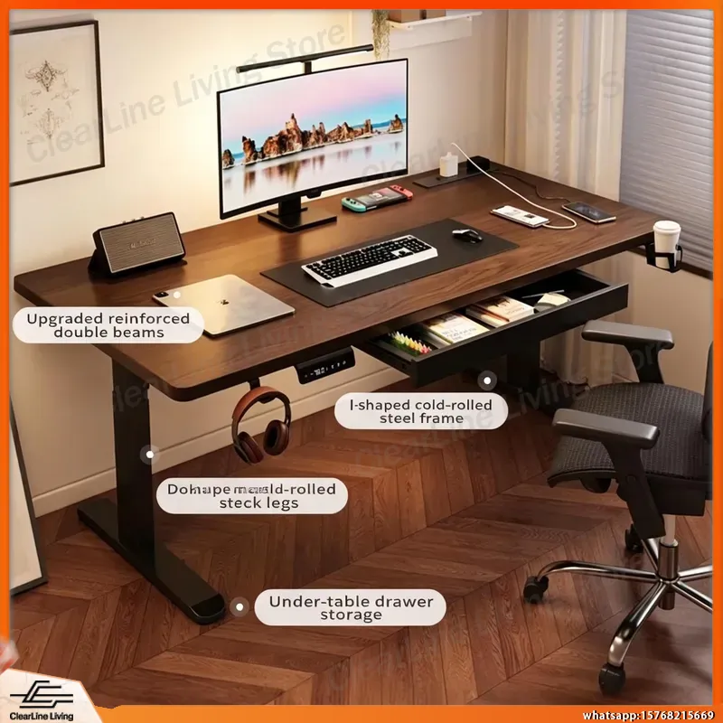 Electric Height Adjustable Gam - Desk Setup Height ulasan dan harga