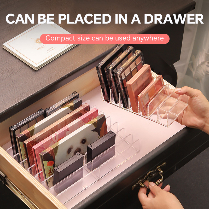 7 Grids Acrylic Table Cosmetic - Desk Drawer Unit ulasan dan harga