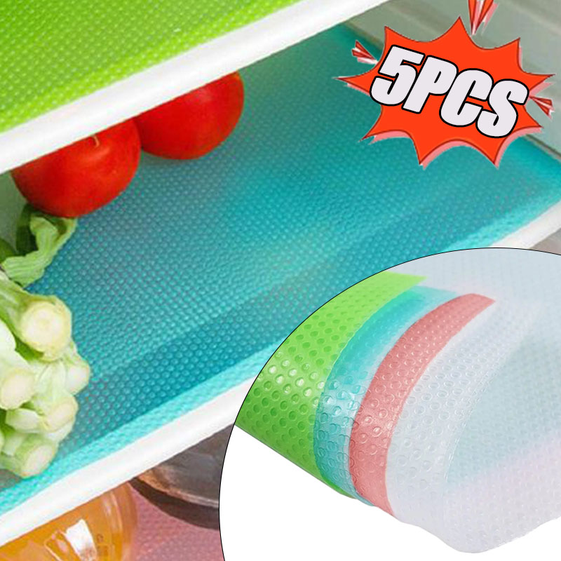 5/3/1PCS Refrigerator Mats Ref - Desk Drawer Unit ulasan dan harga
