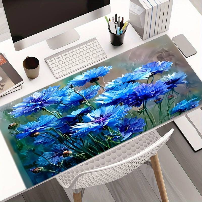 Brand Blue Cornflower Mouse Pa - Desk Setup Natural ulasan dan harga