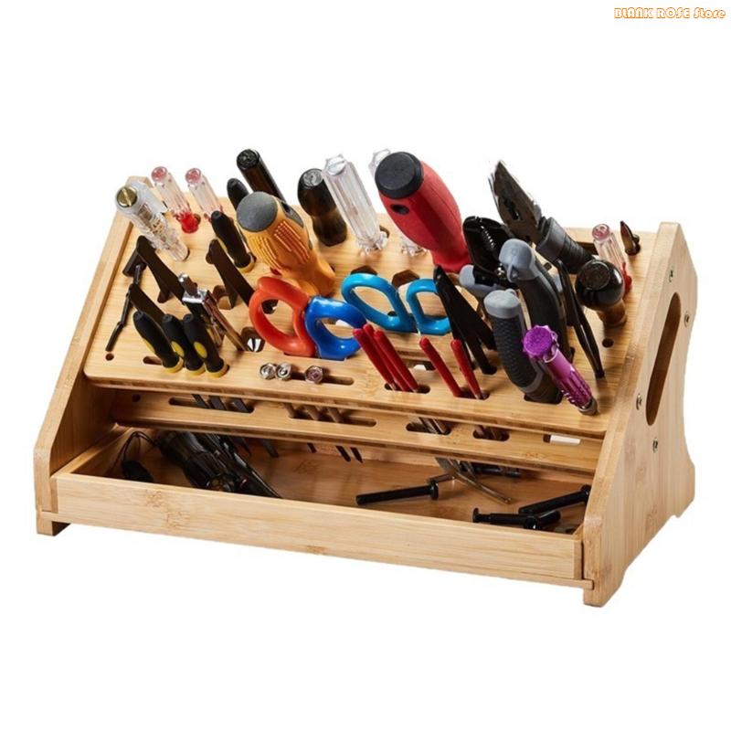 K1AE Natural Storage Shelf No  - Desk Setup Natural ulasan dan harga