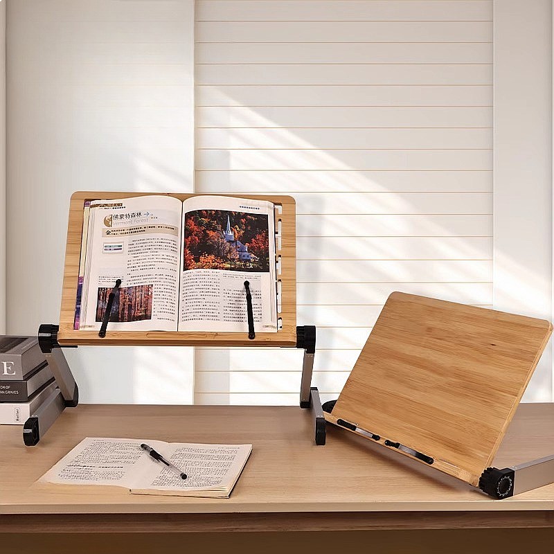 Bamboo Adjustable Bed Desk Lap - Desk Setup With Ipad ulasan dan harga