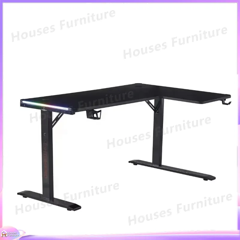 Large 160cm Gaming Desk with L - Desk Setup Office ulasan dan harga