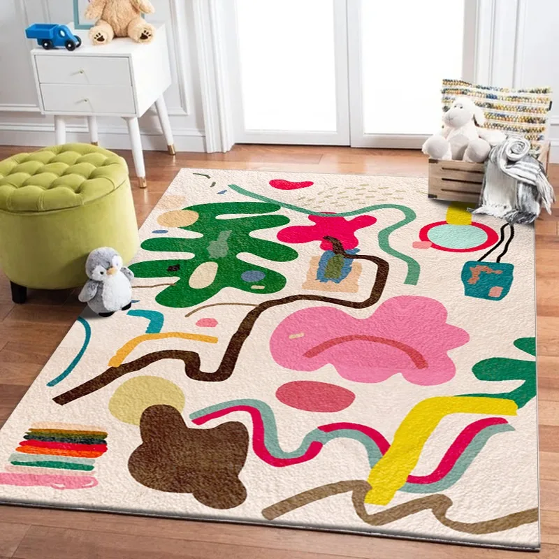 Stylish Nordic style rug, dopa - Desk Setup Girly ulasan dan harga