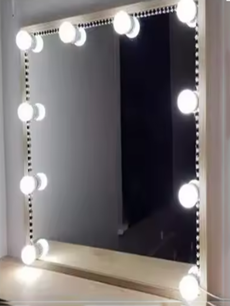 LED Mirror Makeup Mirror w/Lig - Desk Setup Lamp ulasan dan harga