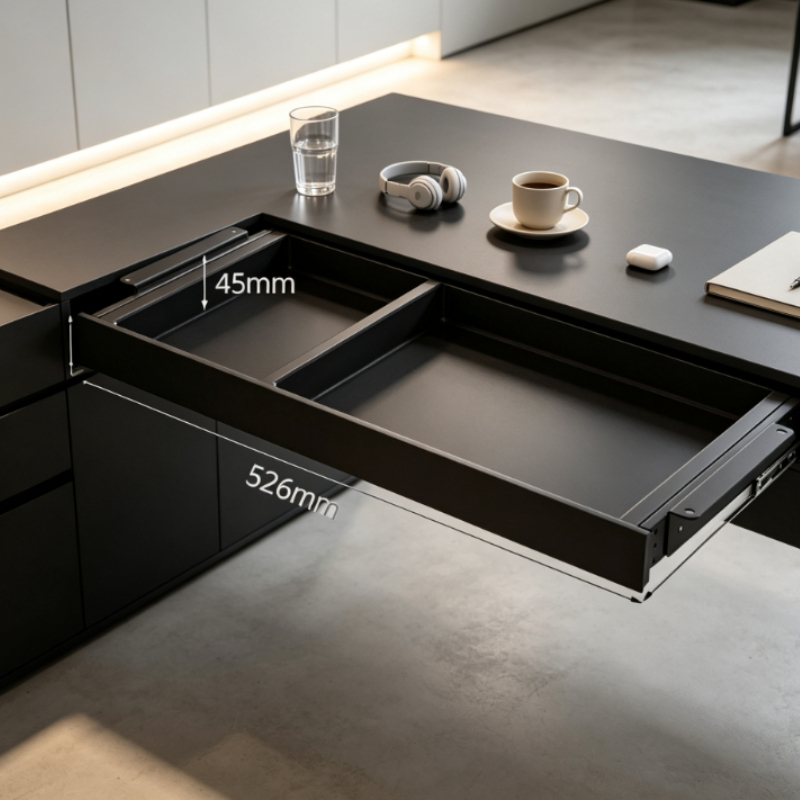 Premium Under Desk Slide-Out S - Desk Setup Office ulasan dan harga