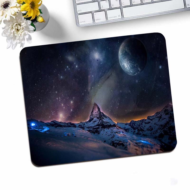 Galaxy Small Gaming Mouse Pad  - Desk Setup Mat ulasan dan harga