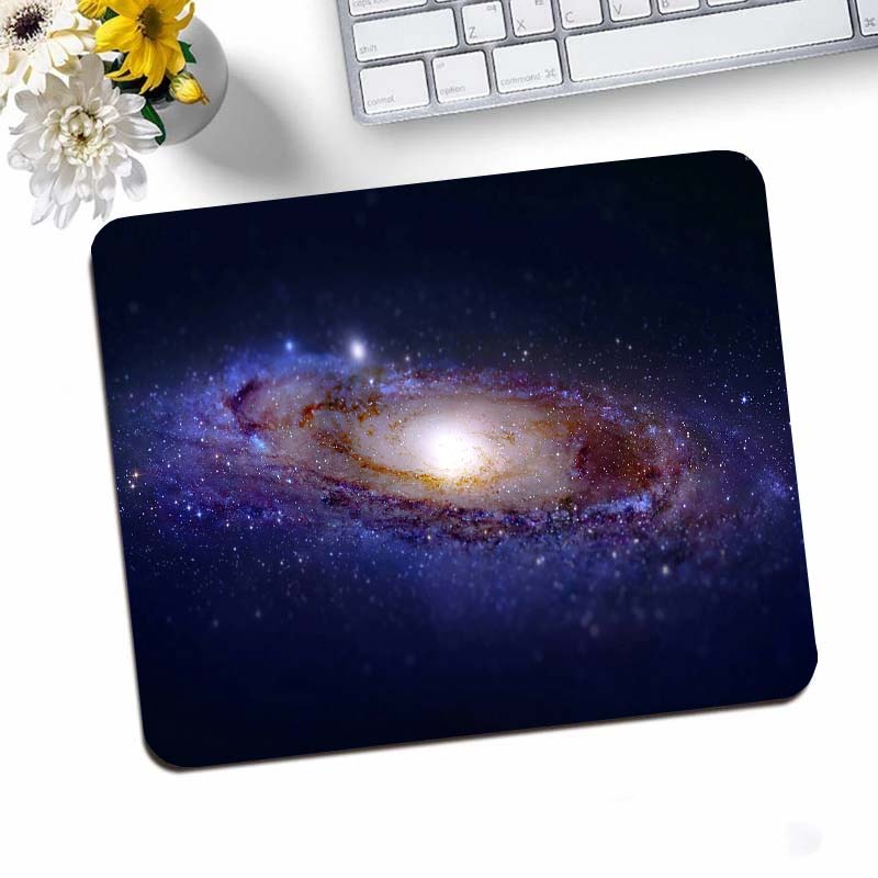 Galaxy Small Gaming Mouse Pad  - Desk Setup Mat ulasan dan harga